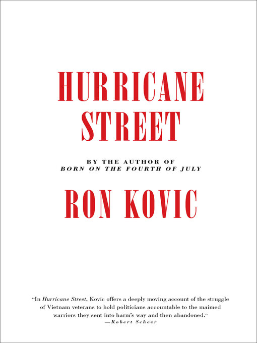 Title details for Hurricane Street by Ron Kovic - Available